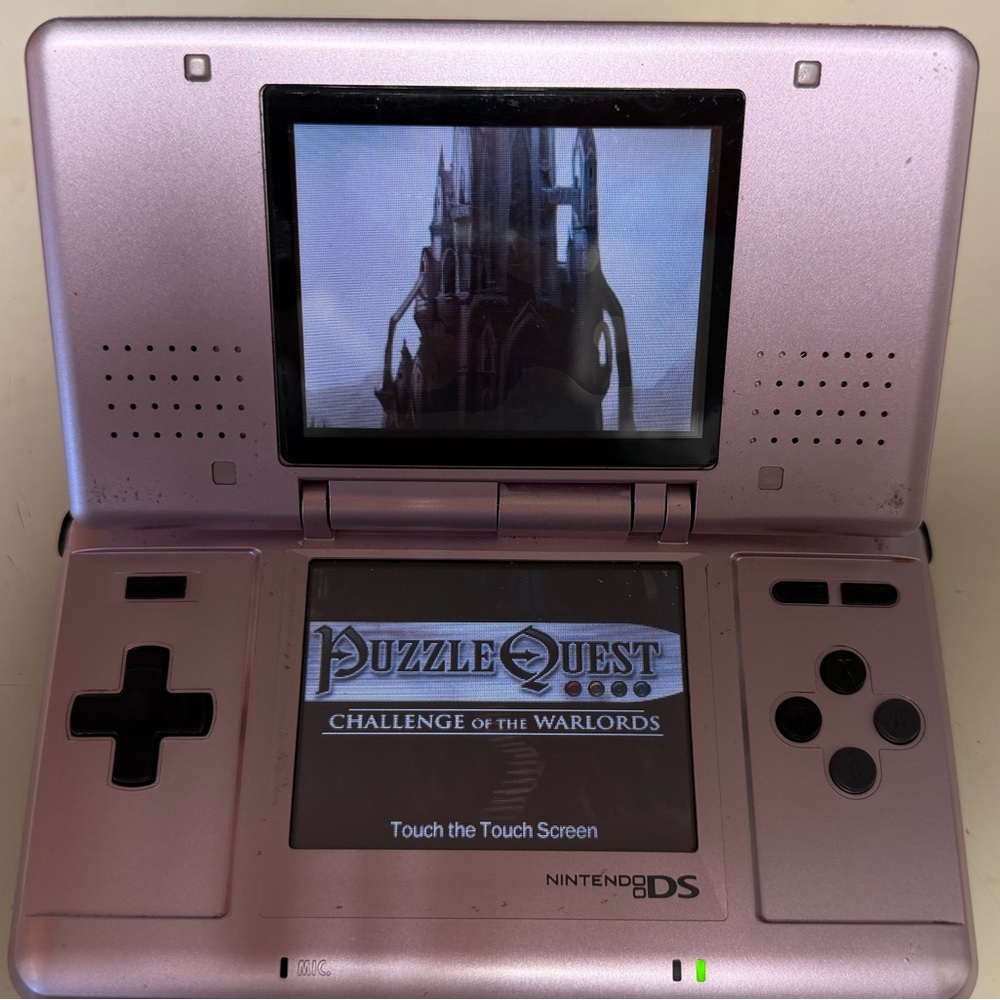 Nintendo DS Light Pink Handheld Console